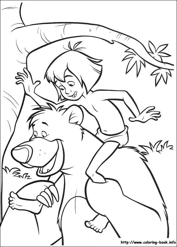 Jungle Book 2 coloring picture